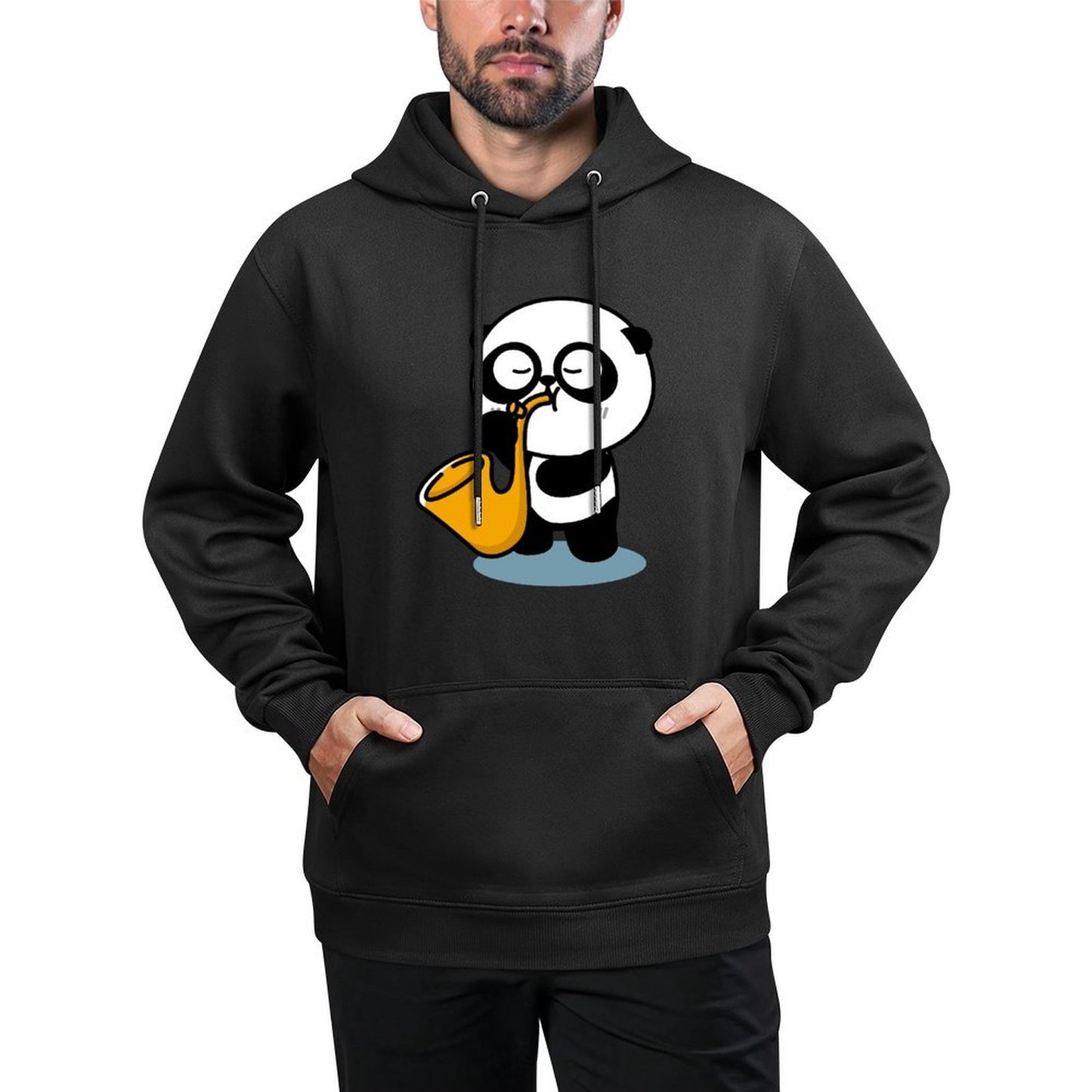 IPBR 250g Hooded Pocket Sweatshirt Front GraphicMen's Hooded  Sweatshirt4000060