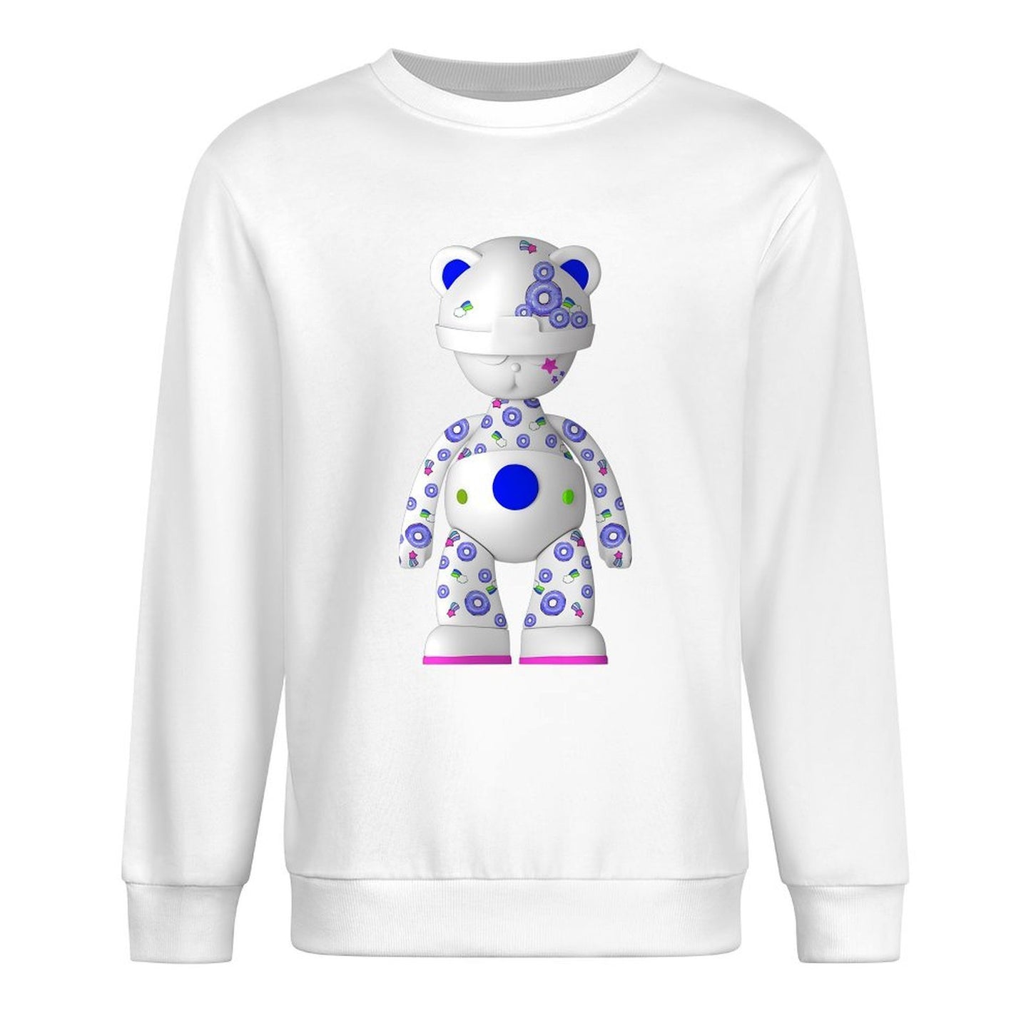 IPIB 250g Crew Neck Long Sleeve Sweatshirt Front GraphicCrew Neck Long Sleeve Sweatshirt6000105-4