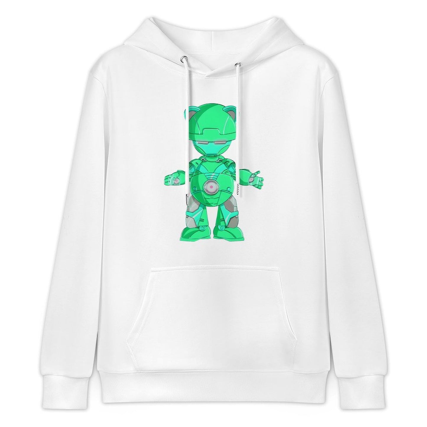 Hoodie Front PatternTear-Resistant Relaxed