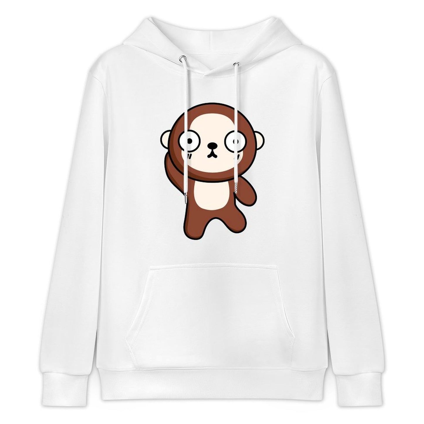 Street Minimalist Front Graphic Hoodies