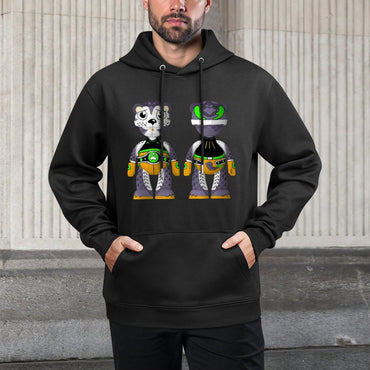 IPIB 250g Hooded Pocket Sweatshirt Front GraphicMen's Hooded  Sweatshirt6000145-1