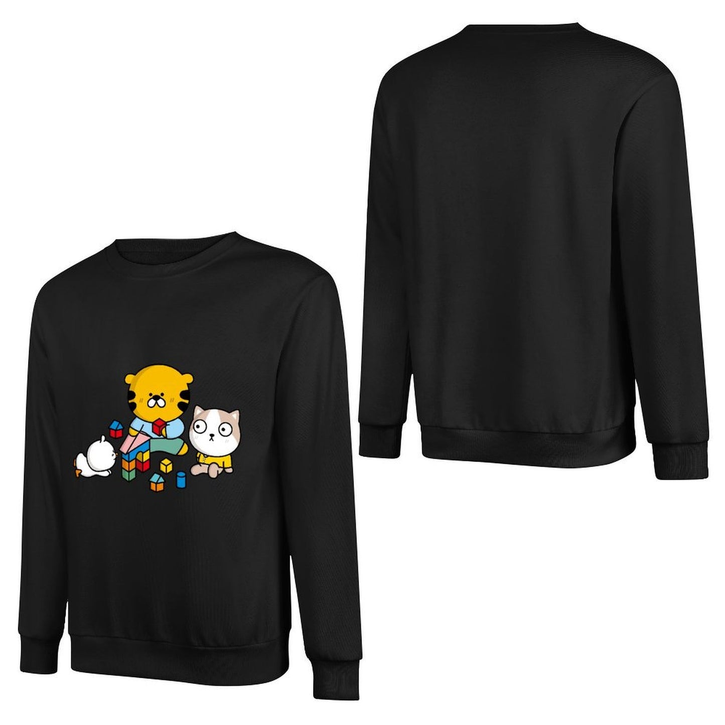 IPBR 250g Crew Neck Long Sleeve Sweatshirt Front GraphicCrew Neck Long Sleeve Sweatshirt4001079