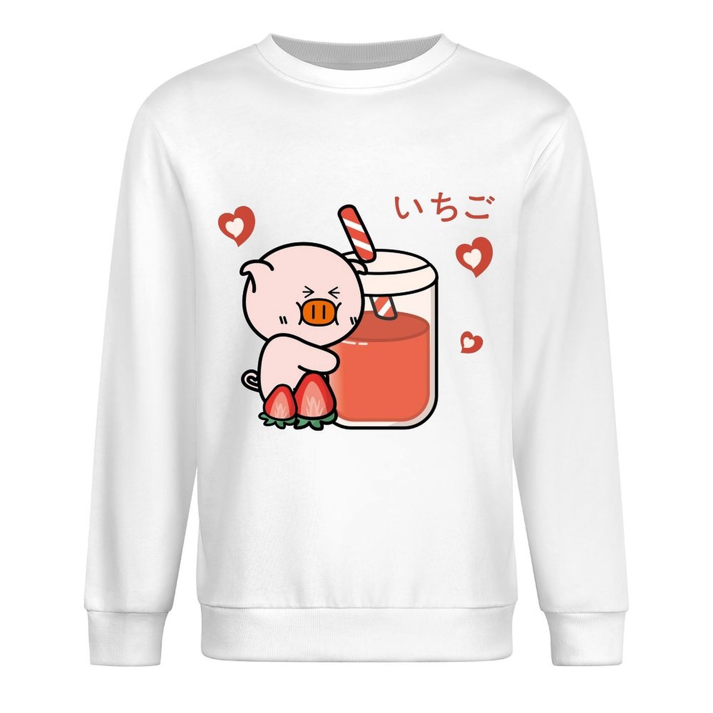 IPBR 250g Crew Neck Long Sleeve Sweatshirt Front GraphicCrew Neck Long Sleeve Sweatshirt4001006