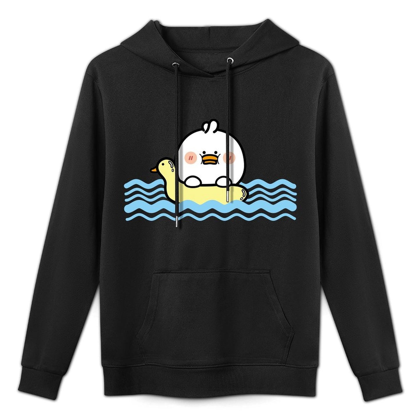 Crisp Print Heat-Transfer Front Graphic Hoodies