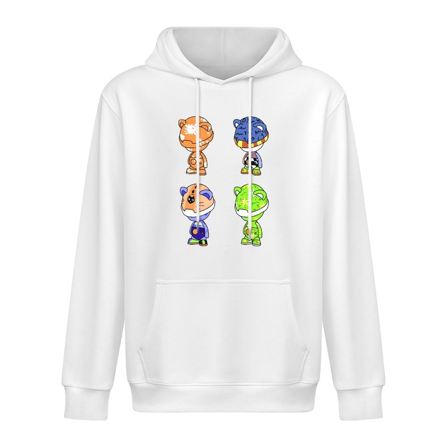 Hoodie Front PatternClassicFit Reliable