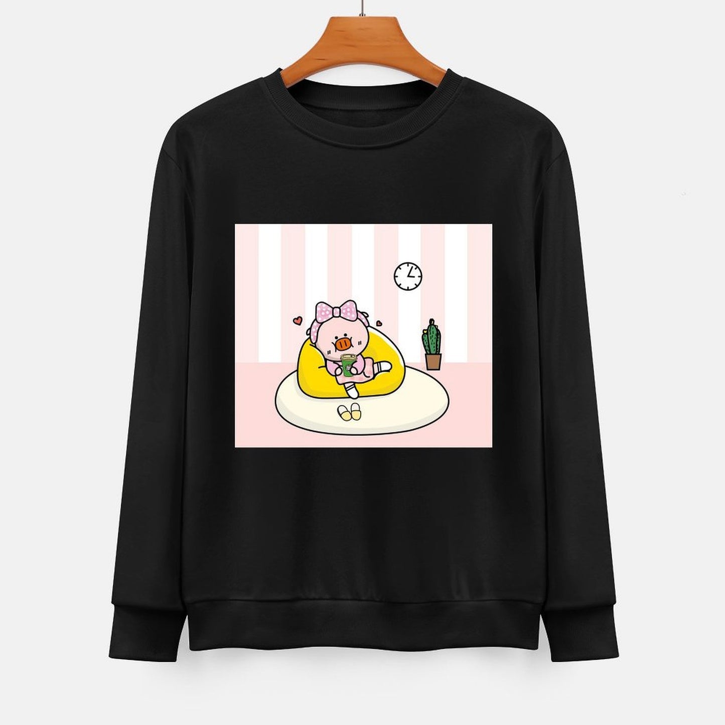 IPBR 250g Crew Neck Long Sleeve Sweatshirt Front GraphicCrew Neck Long Sleeve Sweatshirt4000919