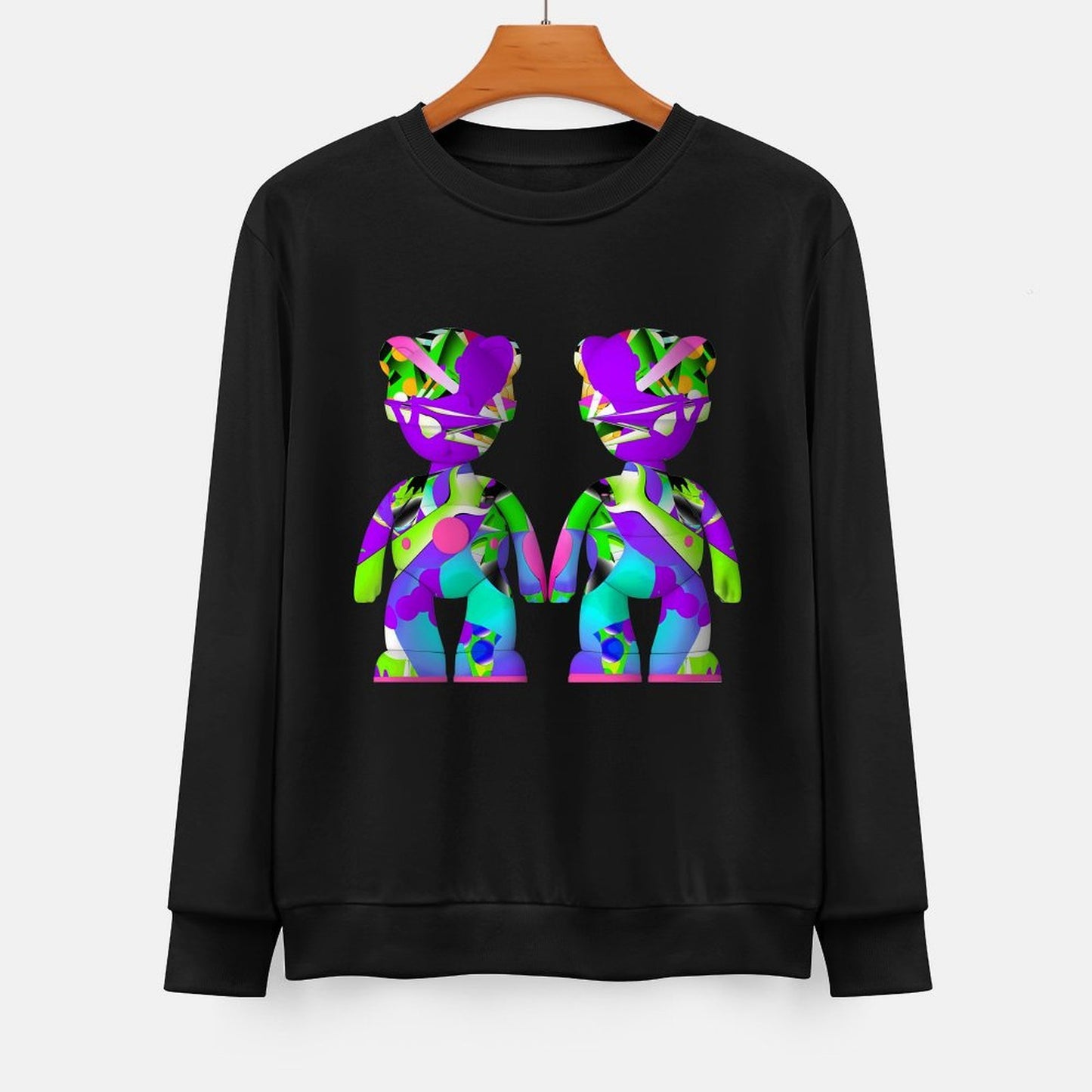 IPIB 250g Crew Neck Long Sleeve Sweatshirt Front GraphicCrew Neck Long Sleeve Sweatshirt6000146-2