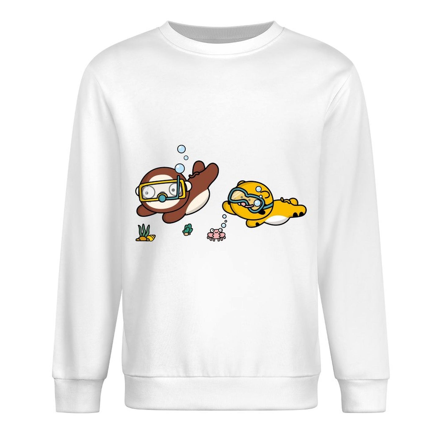 IPBR 250g Crew Neck Long Sleeve Sweatshirt Front GraphicCrew Neck Long Sleeve Sweatshirt4000846