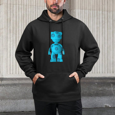 IPIB 250g Hooded Pocket Sweatshirt Front GraphicMen's Hooded  Sweatshirt6000121-3