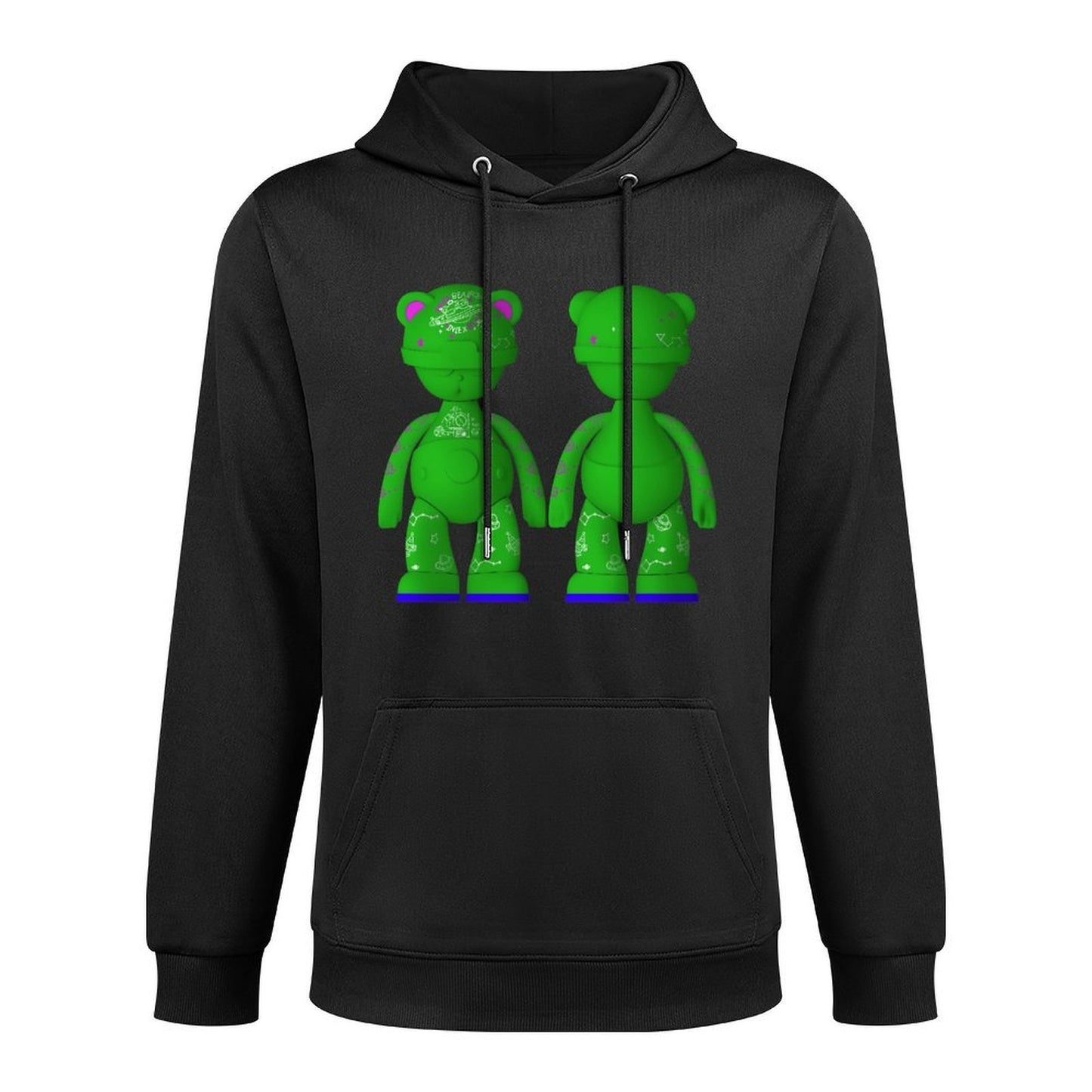 IPIB 250g Hooded Pocket Sweatshirt Front GraphicMen's Hooded  Sweatshirt6000086-6