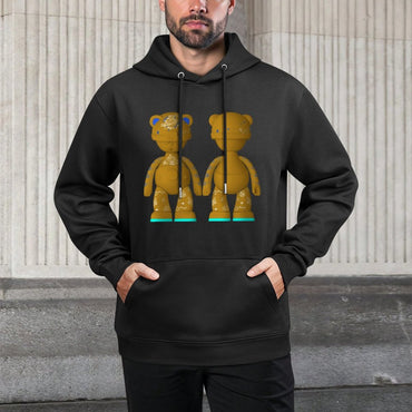 IPIB 250g Hooded Pocket Sweatshirt Front GraphicMen's Hooded  Sweatshirt6000086-1