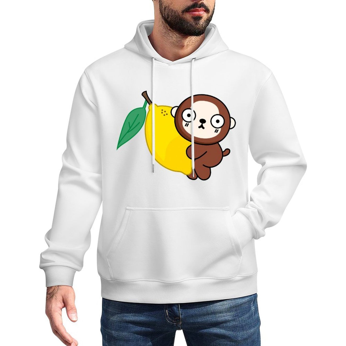 IPBR 250g Hooded Pocket Sweatshirt Front GraphicMen's Hooded  Sweatshirt4000379