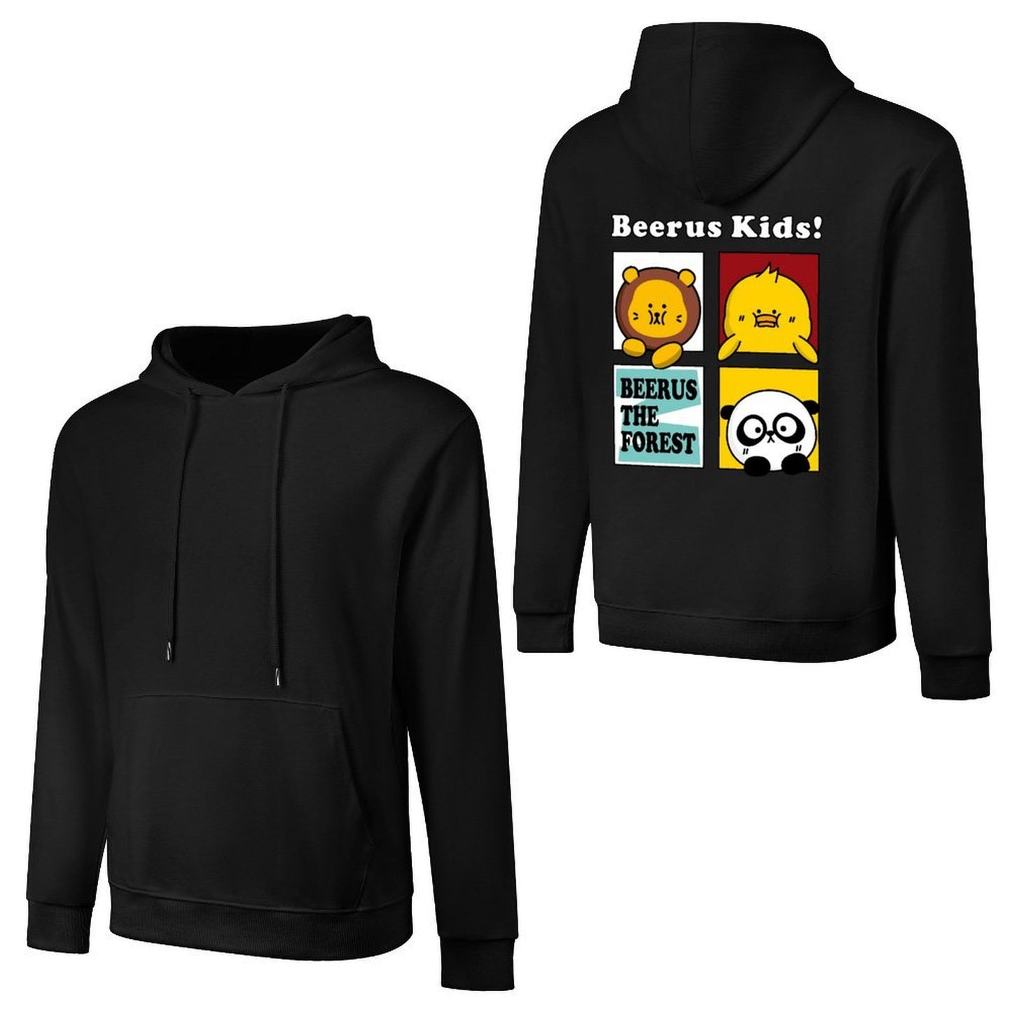 Inkmay Beerus Hoodie 250g crew neck HoodieSoftFeel PrintedHoodie