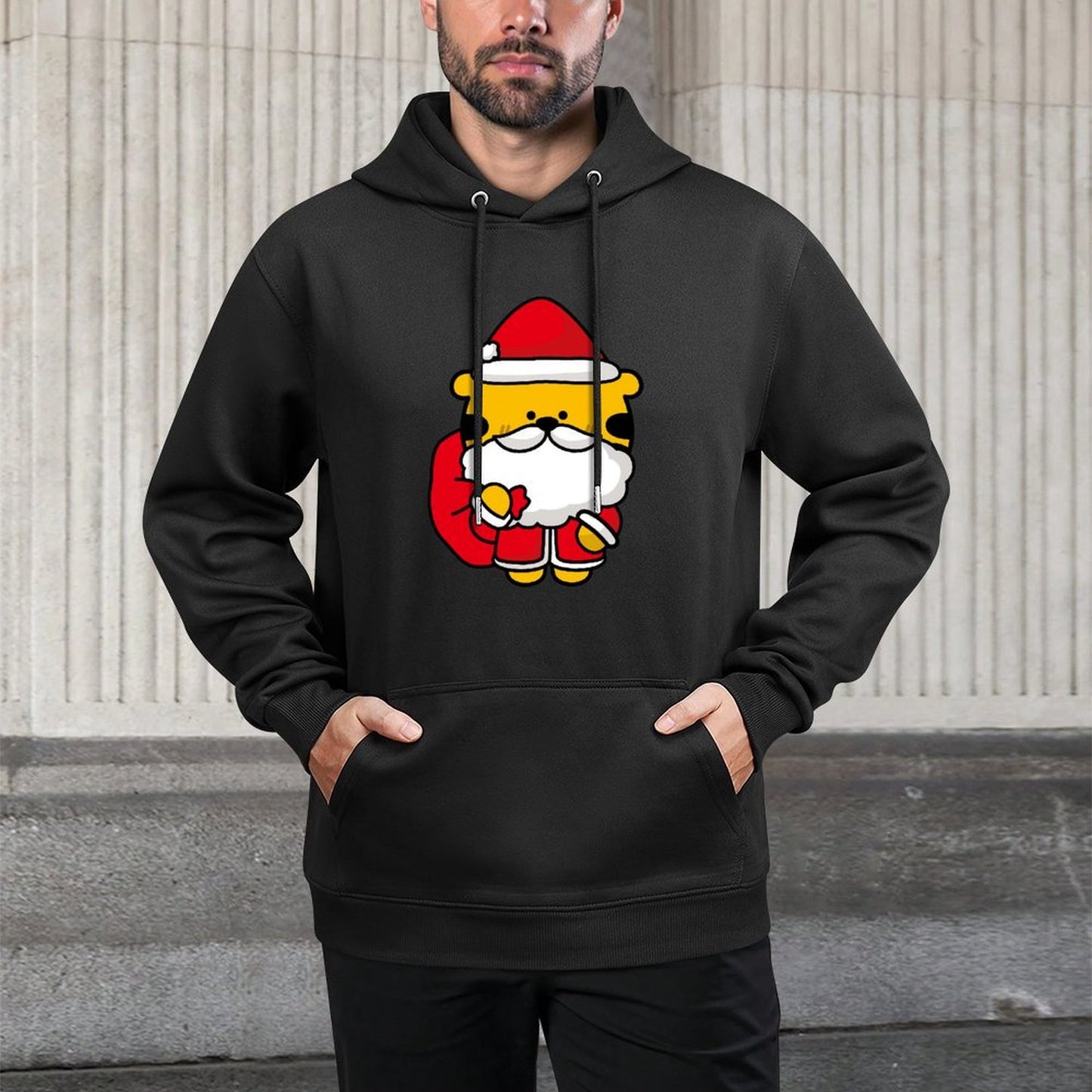 IPBR 250g Hooded Pocket Sweatshirt Front GraphicMen's Hooded  Sweatshirt4000024