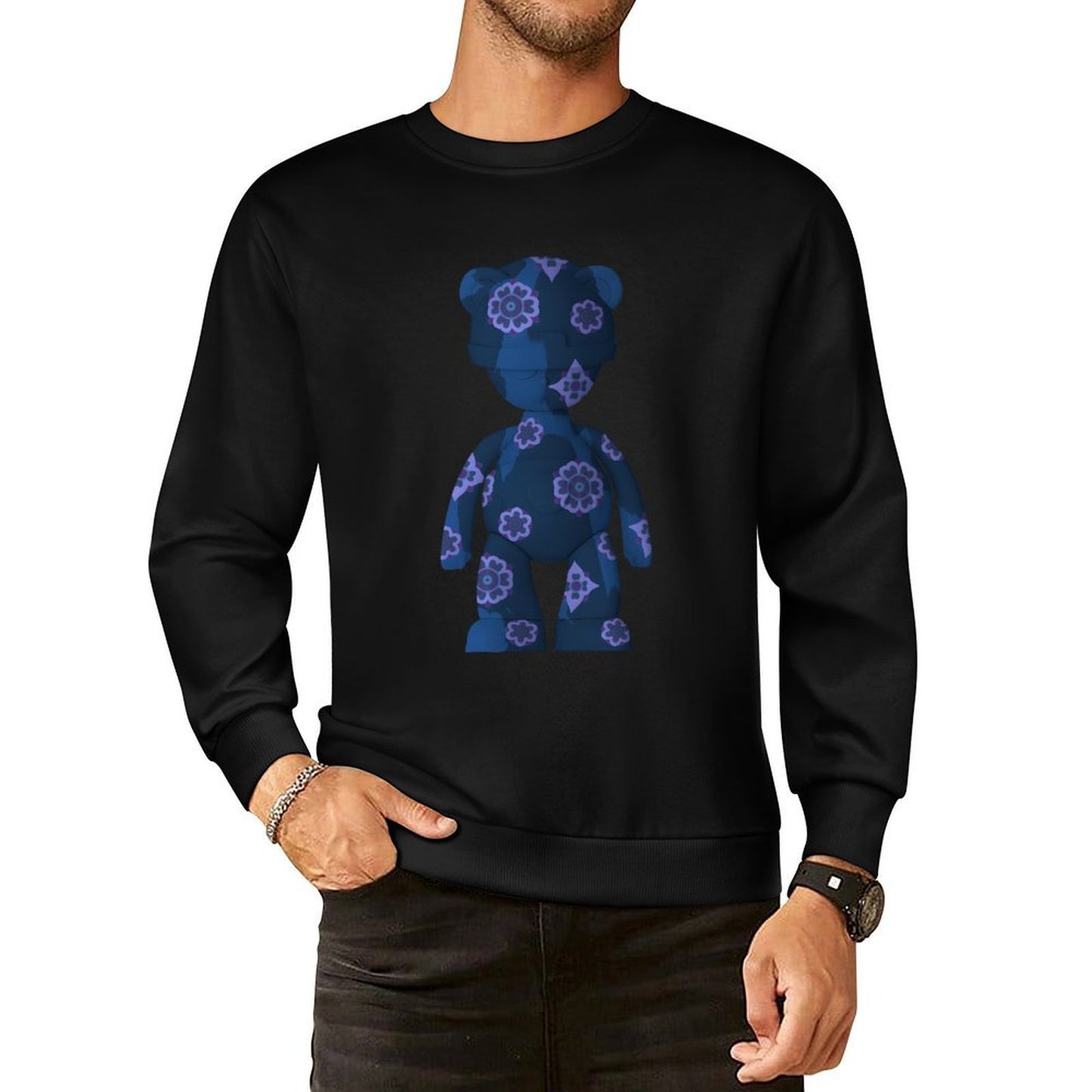 IPIB 250g Crew Neck Long Sleeve Sweatshirt Front GraphicCrew Neck Long Sleeve Sweatshirt6000104-5