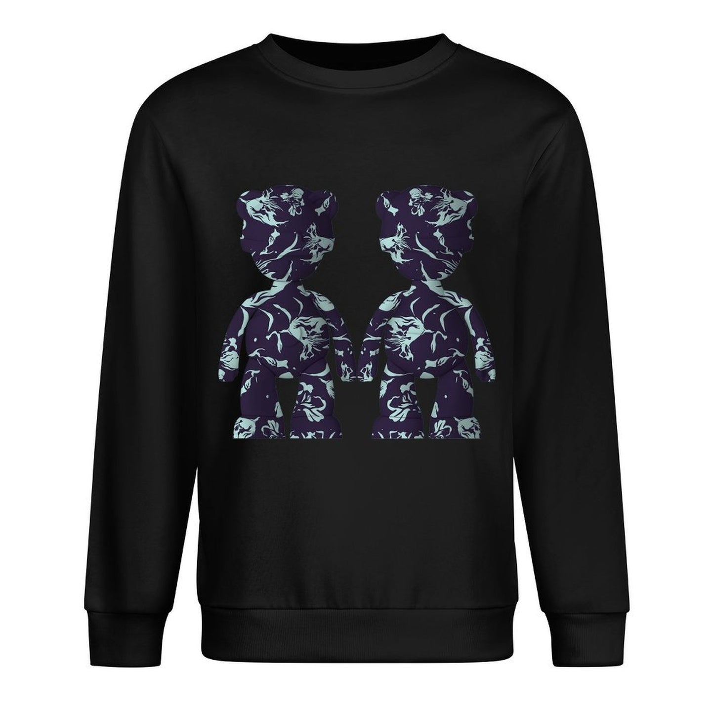 IPIB 250g Crew Neck Long Sleeve Sweatshirt Front GraphicCrew Neck Long Sleeve Sweatshirt6000083-1