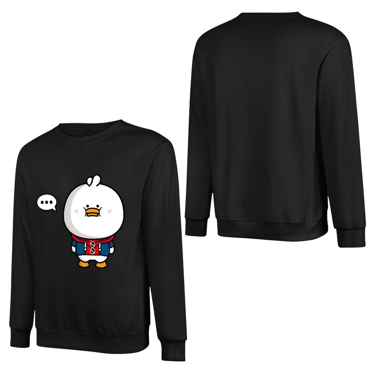 Front Patterned Long Sleeve TopVintage Outdoor