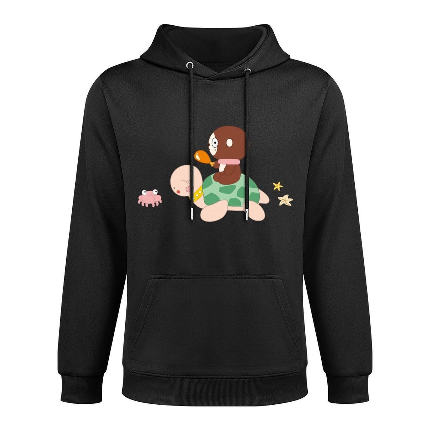 Fitted TrueStyle Front Graphic Hoodies