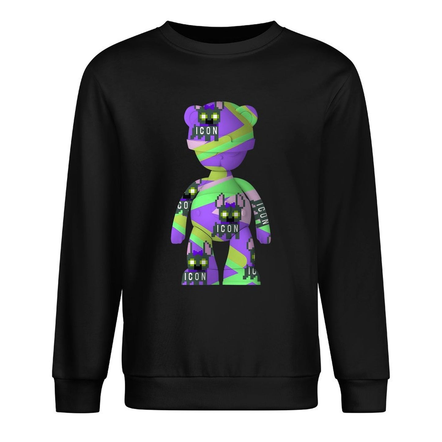 IPIB 250g Crew Neck Long Sleeve Sweatshirt Front GraphicCrew Neck Long Sleeve Sweatshirt6000124-3