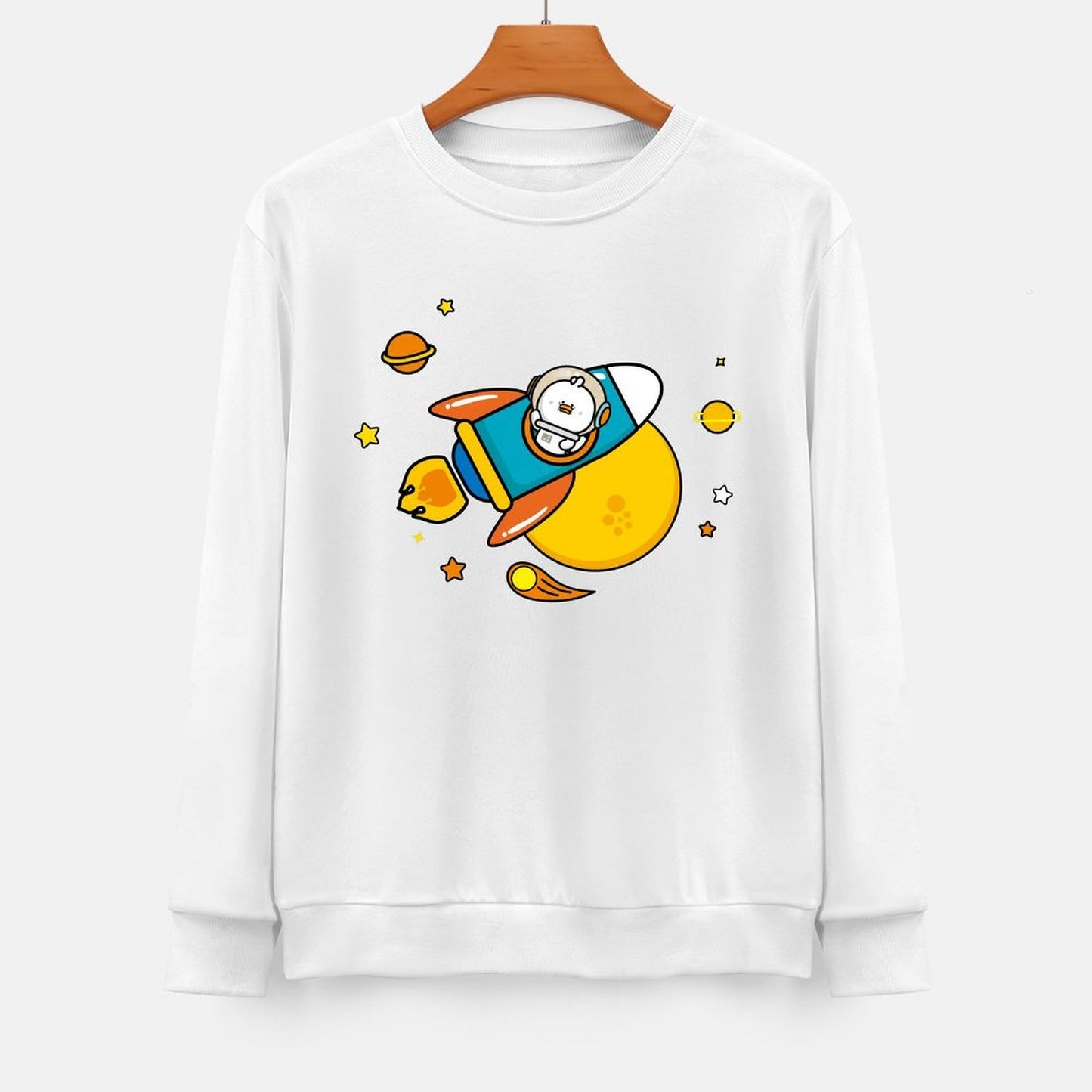 Front Patterned Long Sleeve TopFundraising StreetStyle