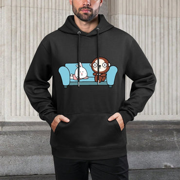 IPBR 250g Hooded Pocket Sweatshirt Front GraphicMen's Hooded  Sweatshirt4000854