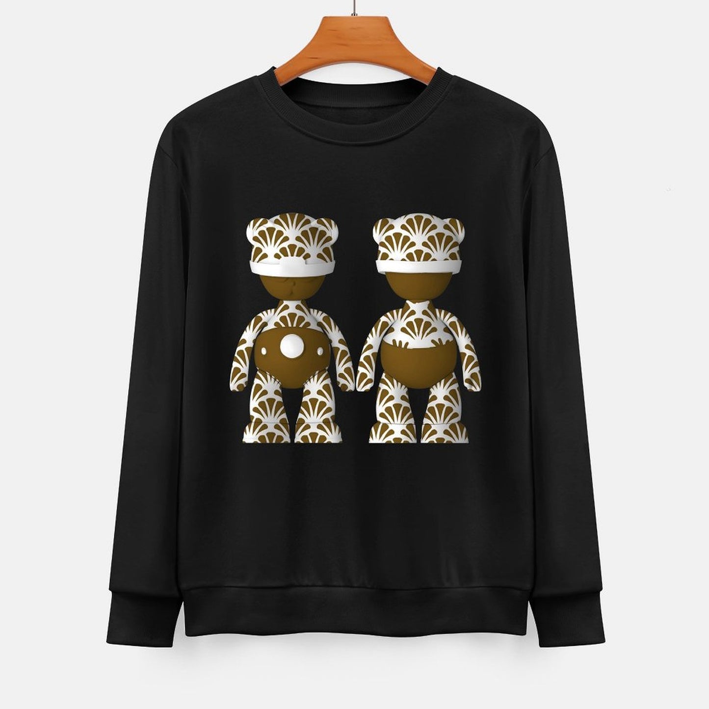 IPIB 250g Crew Neck Long Sleeve Sweatshirt Front GraphicCrew Neck Long Sleeve Sweatshirt6000096-4