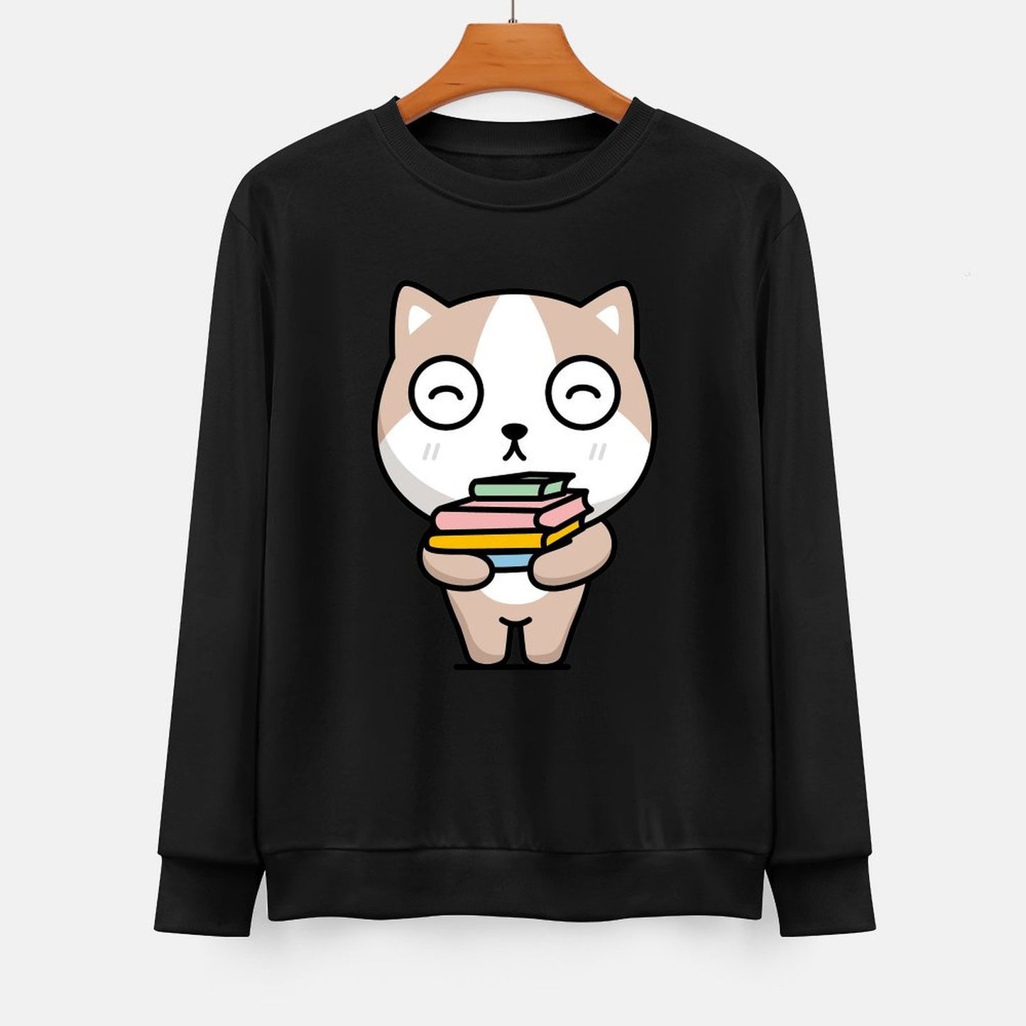 IPBR 250g Crew Neck Long Sleeve Sweatshirt Front GraphicCrew Neck Long Sleeve Sweatshirt4000107