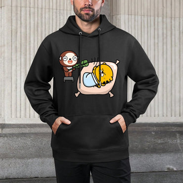 IPBR 250g Hooded Pocket Sweatshirt Front GraphicMen's Hooded  Sweatshirt4001330
