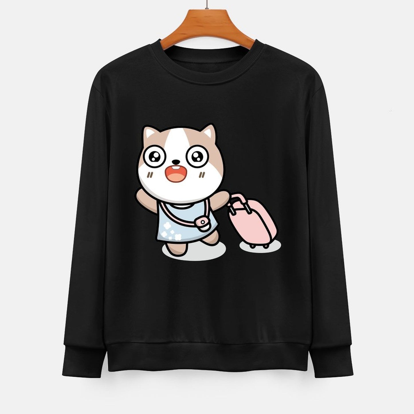 IPBR 250g Crew Neck Long Sleeve Sweatshirt Front GraphicCrew Neck Long Sleeve Sweatshirt4001355