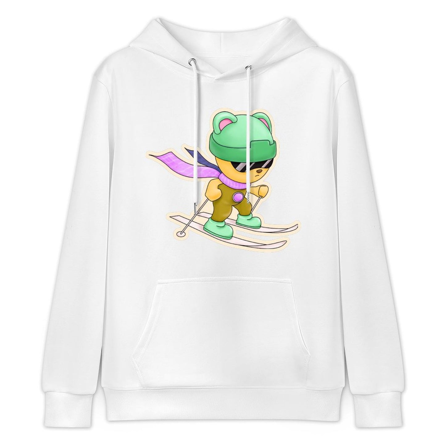 Hoodie Front PatternRelaxed Fit ActiveWear