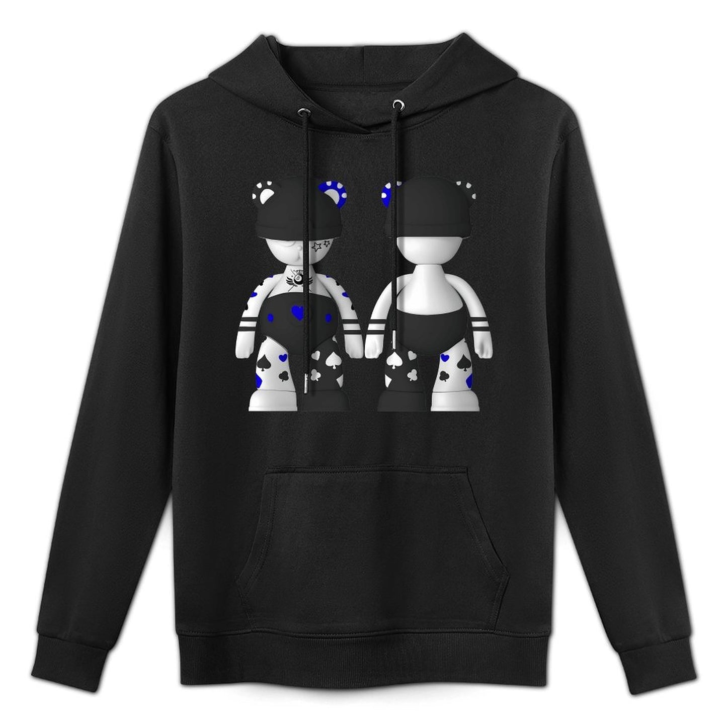 IPIB 250g Hooded Pocket Sweatshirt Front GraphicMen's Hooded  Sweatshirt6000094-4