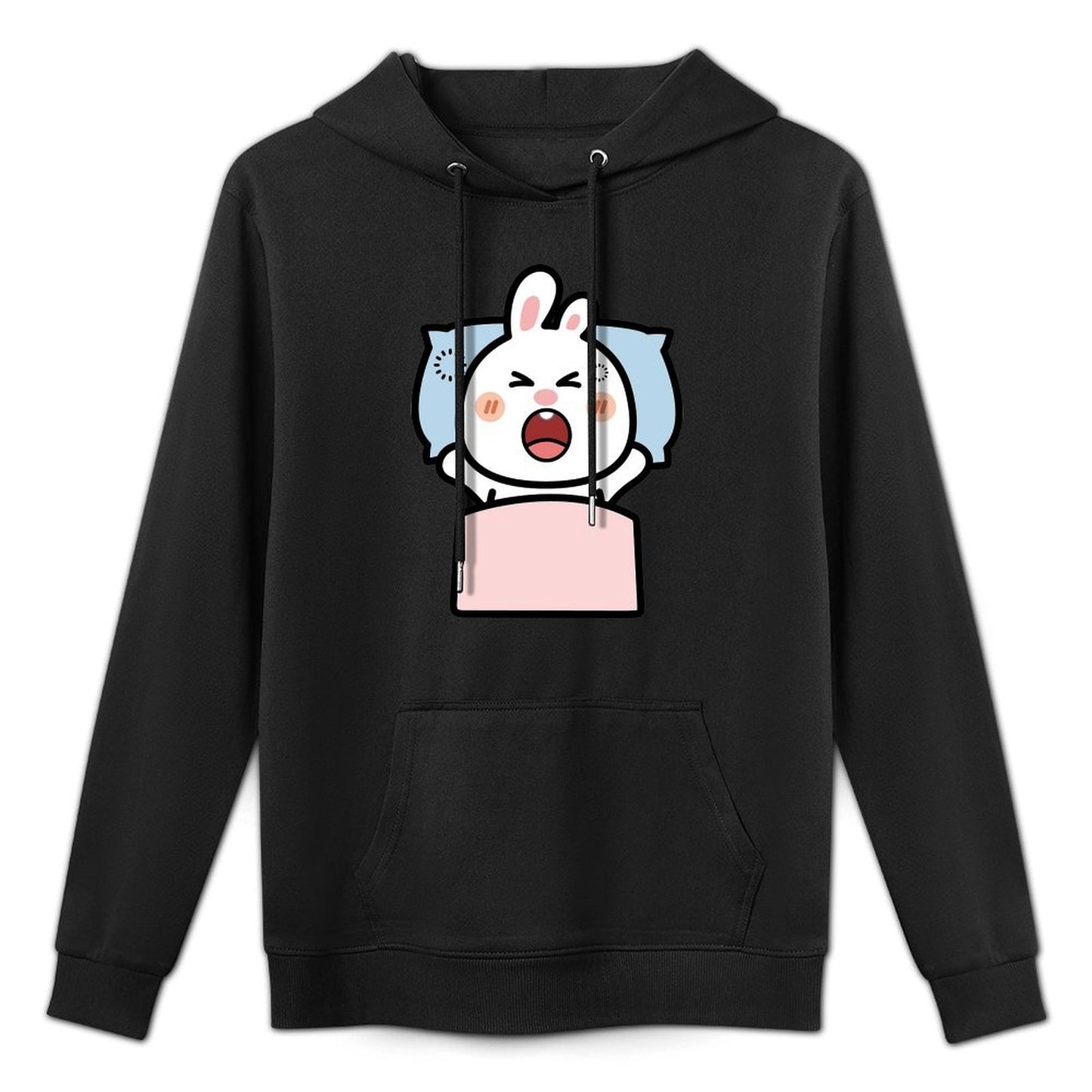 Sleek Weekend Front Graphic Hoodies