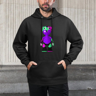 IPIB 250g Hooded Pocket Sweatshirt Front GraphicMen's Hooded  Sweatshirt6000113-4