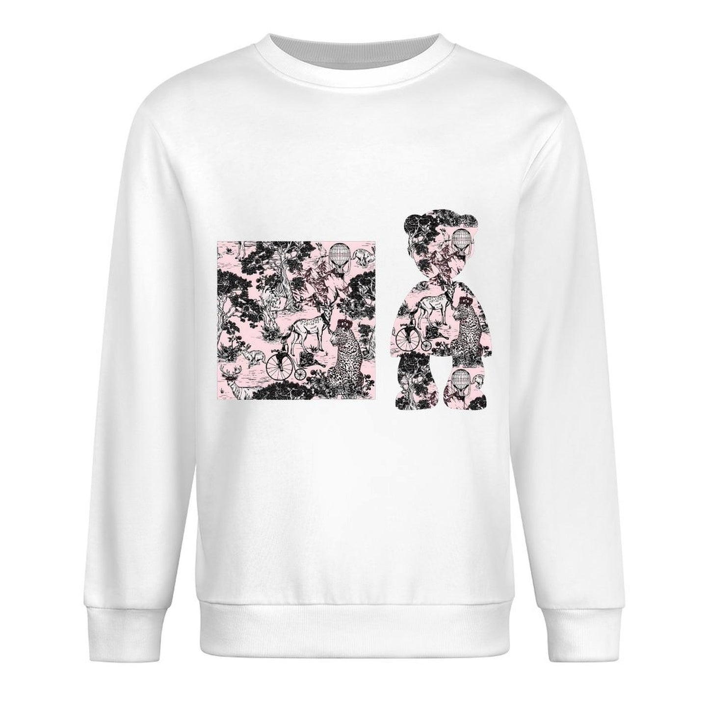 IPIB 250g Crew Neck Long Sleeve Sweatshirt Front GraphicCrew Neck Long Sleeve Sweatshirt6000100-2