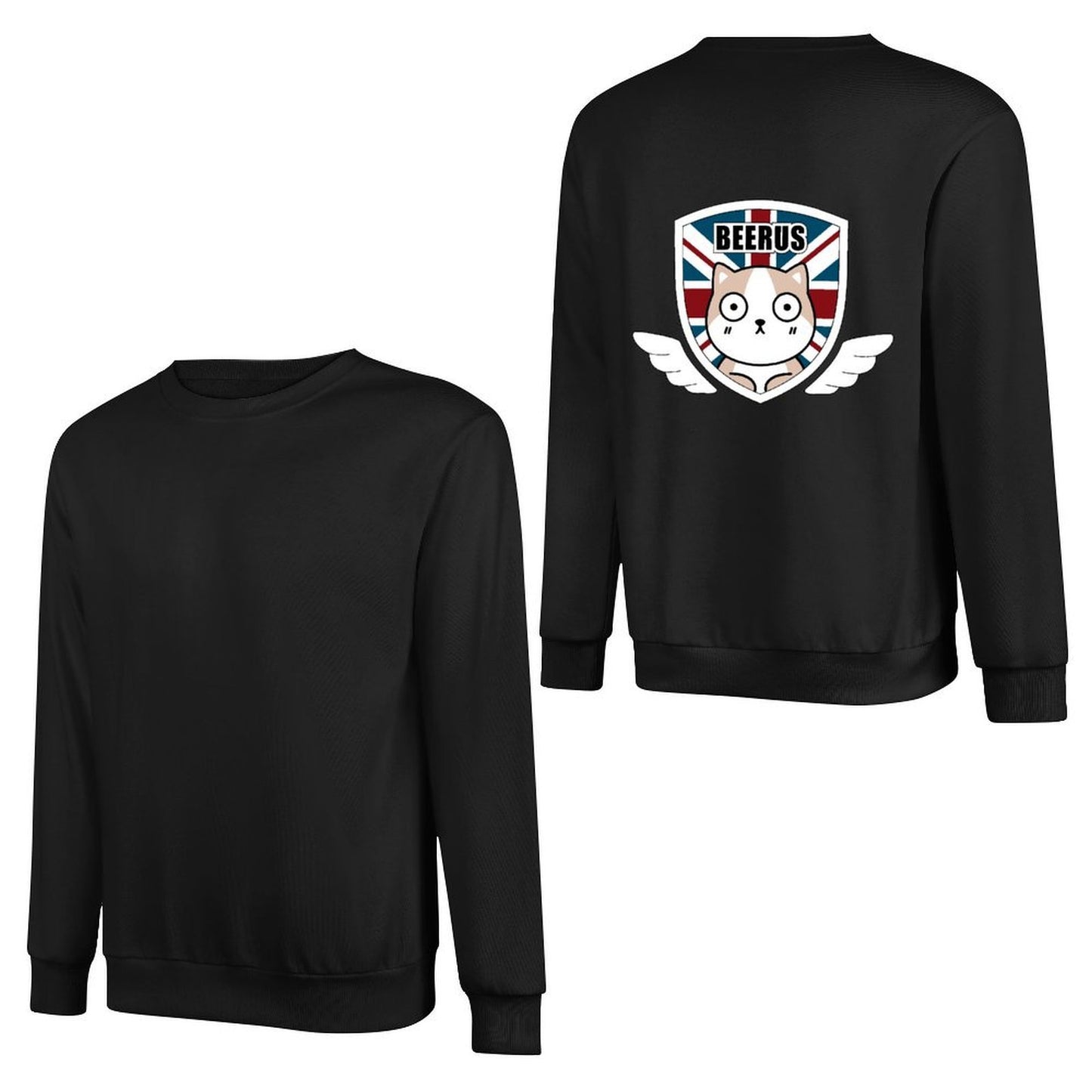 Long-sleeved crew neck sweatshirtCrew Neck Slim Fit Long Sleeve