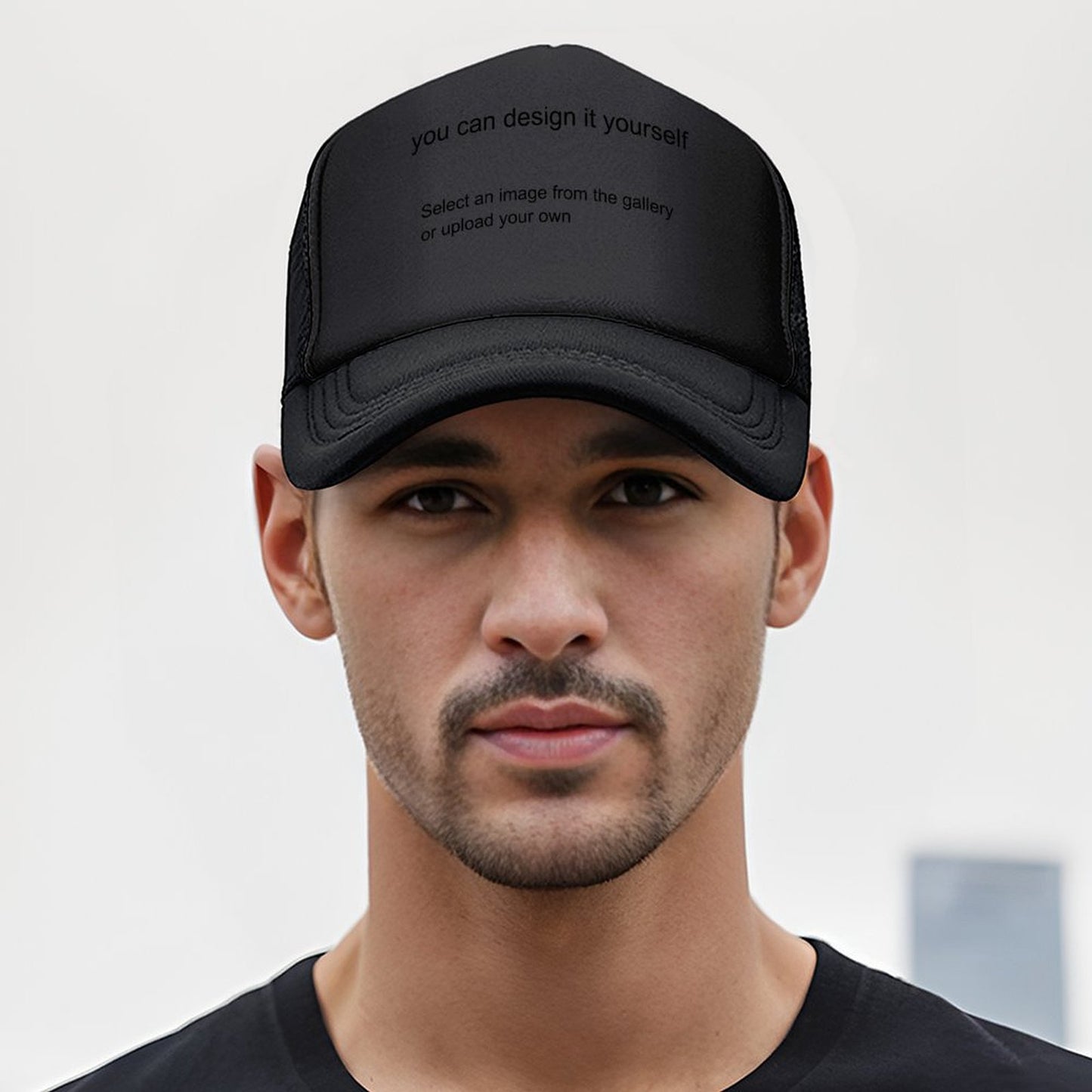 Mesh Baseball Cap Style One Size Support personalized design