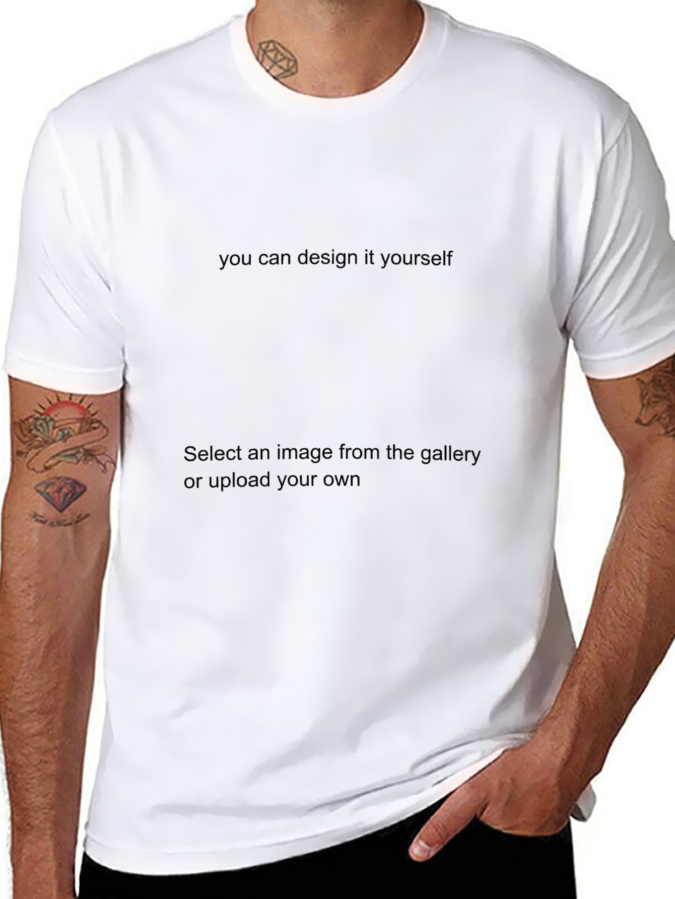 T-shirt Support personalized design