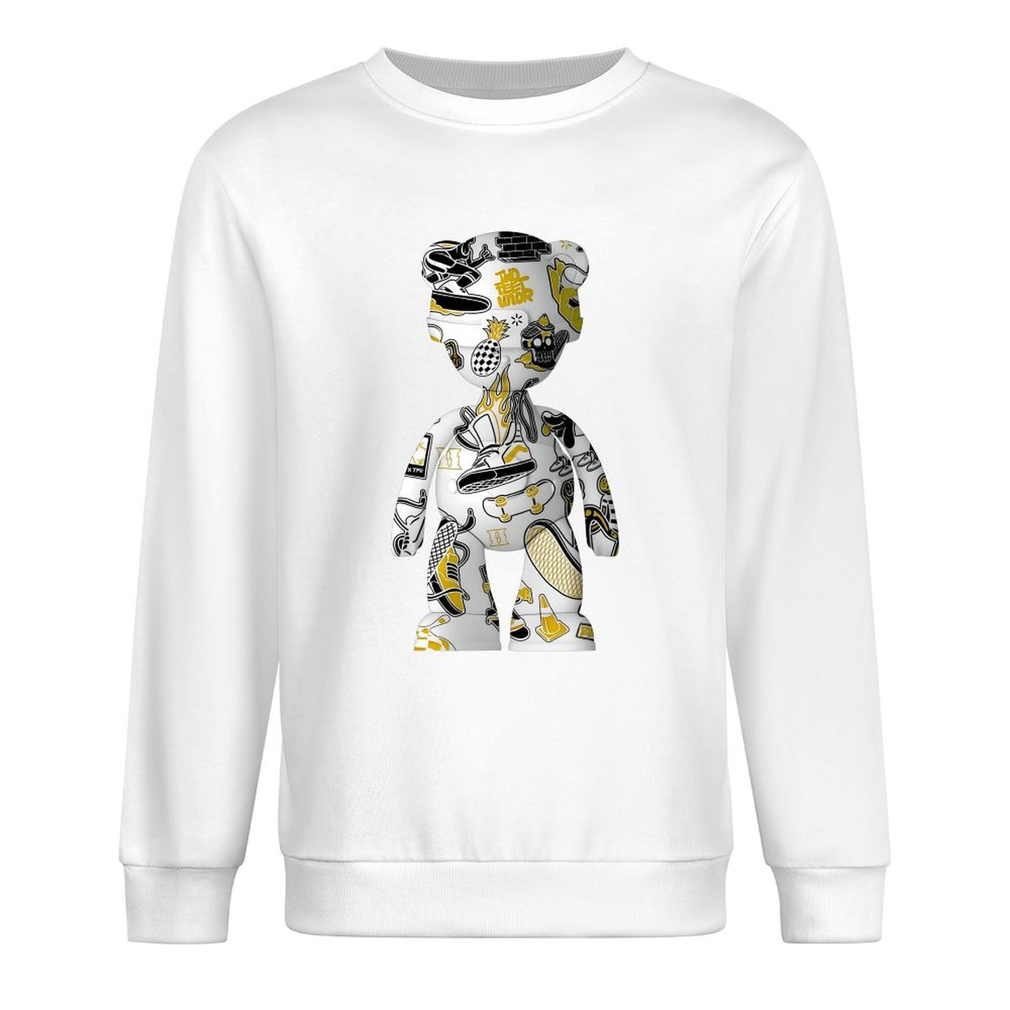 Long Sleeve With Front PatternPocket Tee Colorfast