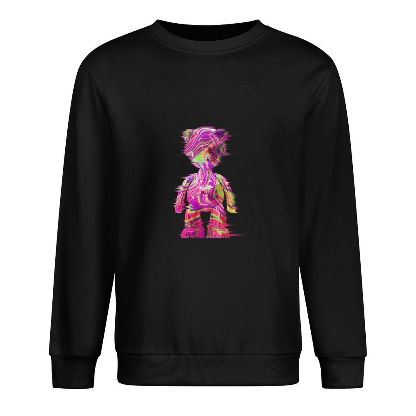 Long Sleeve With Front PatternSimple Oversized