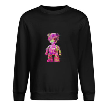 Long Sleeve With Front PatternSimple Oversized