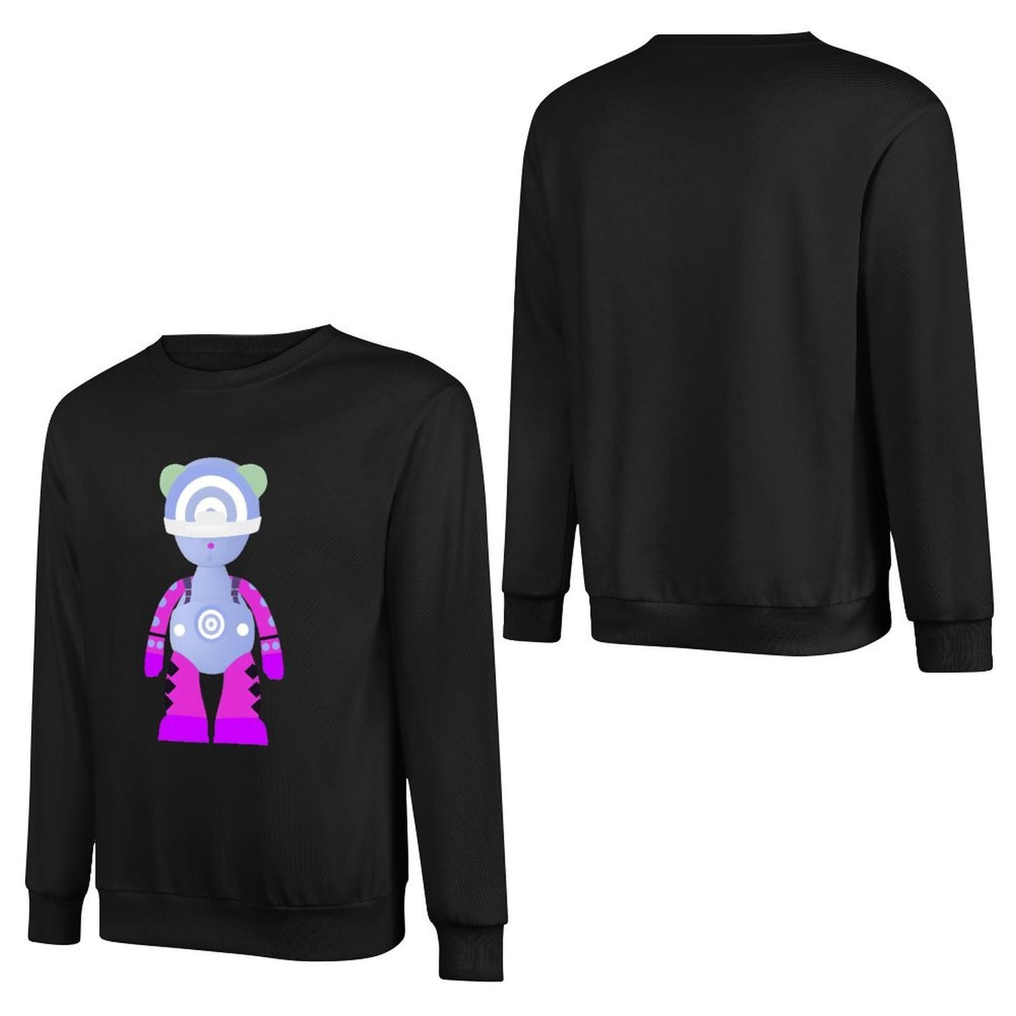 IPIB 250g Crew Neck Long Sleeve Sweatshirt Front GraphicCrew Neck Long Sleeve Sweatshirt6000134-4