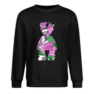 IPIB 250g Crew Neck Long Sleeve Sweatshirt Front GraphicCrew Neck Long Sleeve Sweatshirt6000046-1