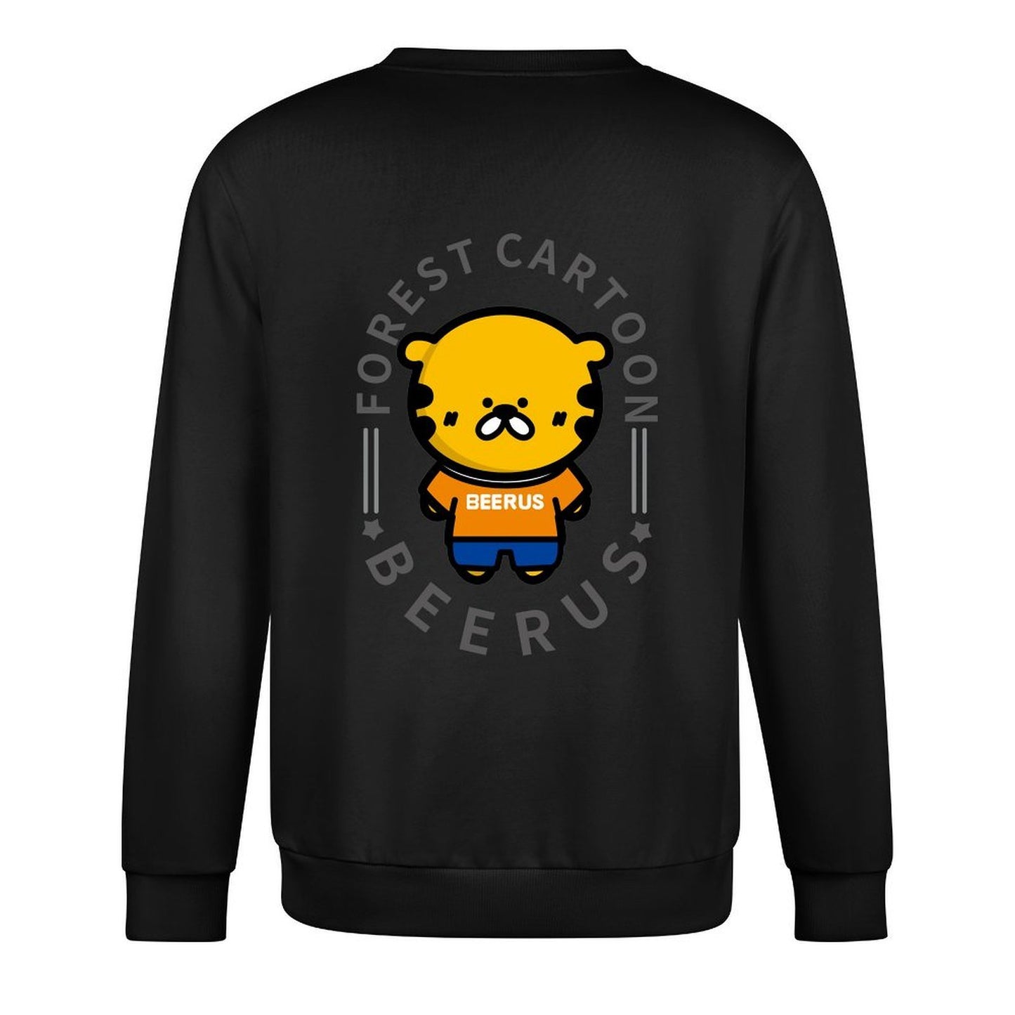 Crew Neck Long Sleeve Sweatshirt 4000626