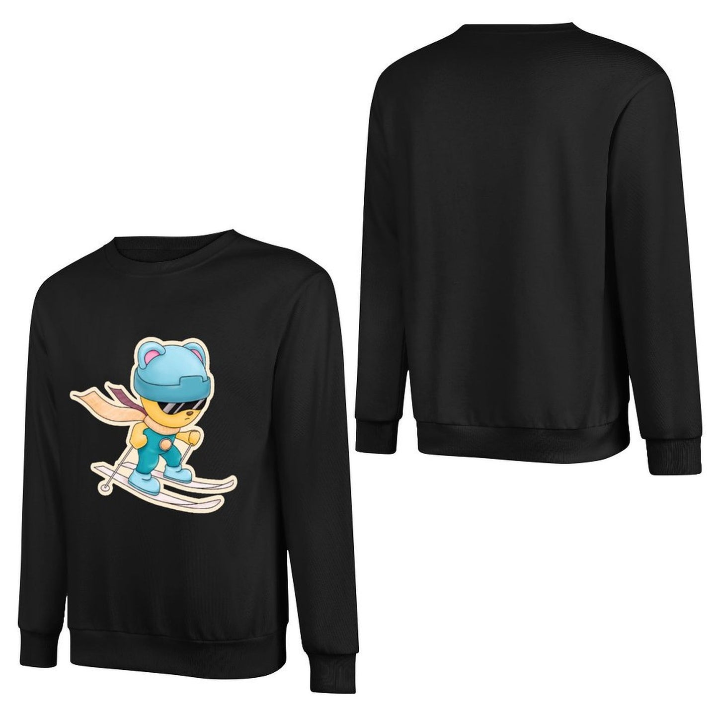 IPIB 250g Crew Neck Long Sleeve Sweatshirt Front GraphicCrew Neck Long Sleeve Sweatshirt6000049-3