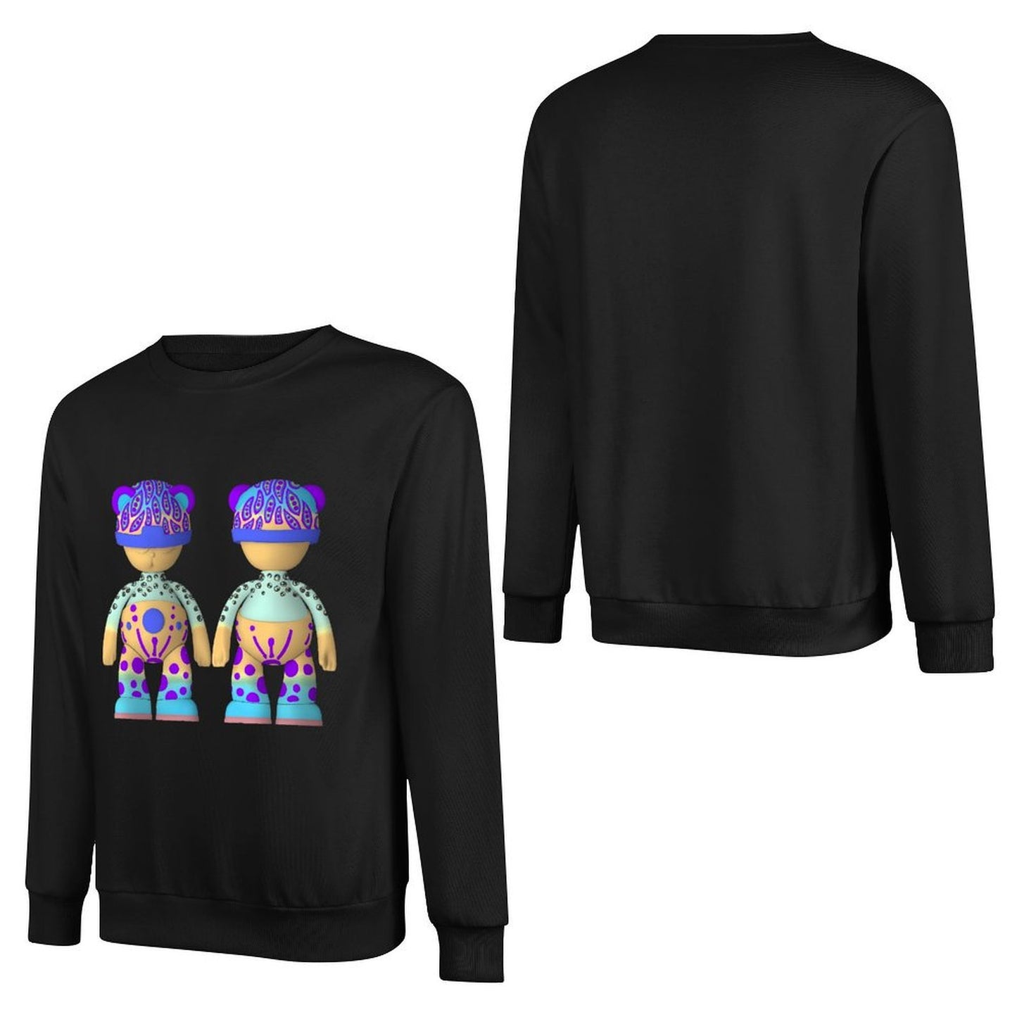 IPIB 250g Crew Neck Long Sleeve Sweatshirt Front GraphicCrew Neck Long Sleeve Sweatshirt6000079-4