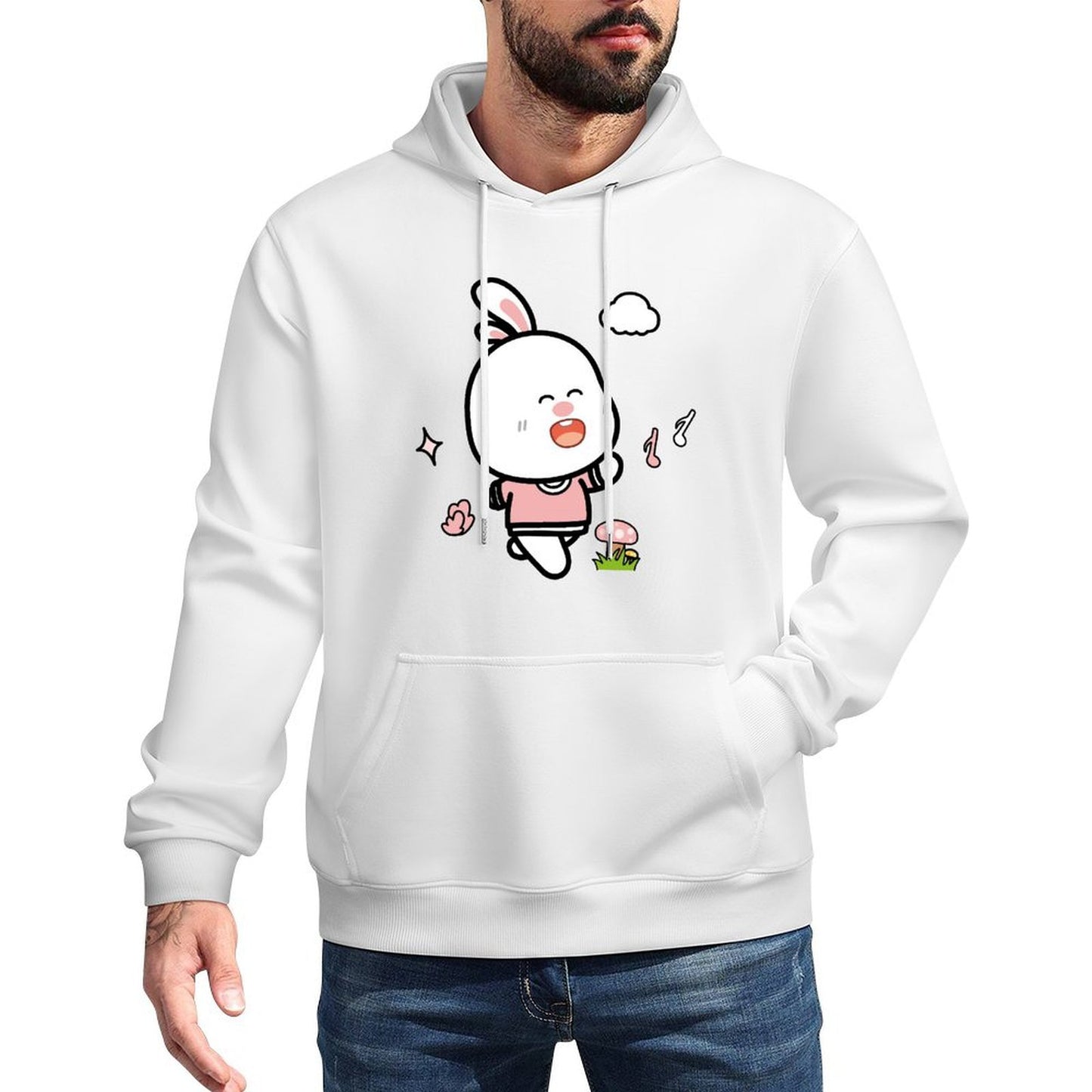 IPBR 250g Hooded Pocket Sweatshirt Front GraphicMen's Hooded  Sweatshirt4001089