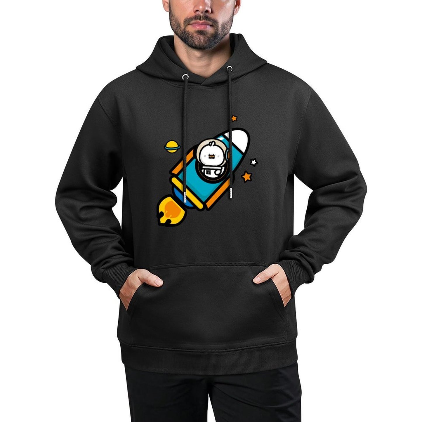 IPBR 250g Hooded Pocket Sweatshirt Front GraphicMen's Hooded  Sweatshirt4001223