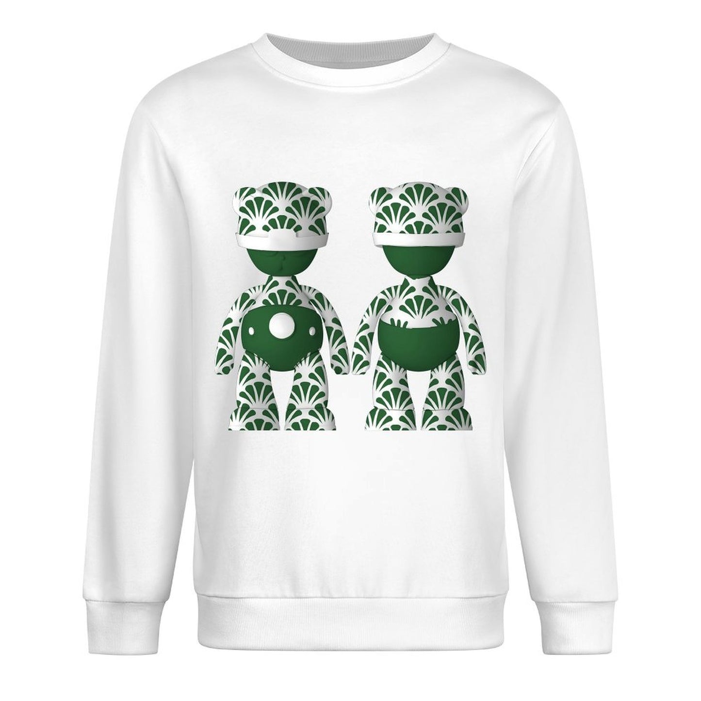 IPIB 250g Crew Neck Long Sleeve Sweatshirt Front GraphicCrew Neck Long Sleeve Sweatshirt6000096-2