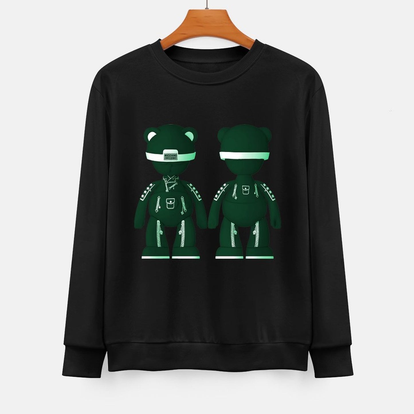 IPIB 250g Crew Neck Long Sleeve Sweatshirt Front GraphicCrew Neck Long Sleeve Sweatshirt6000093-6