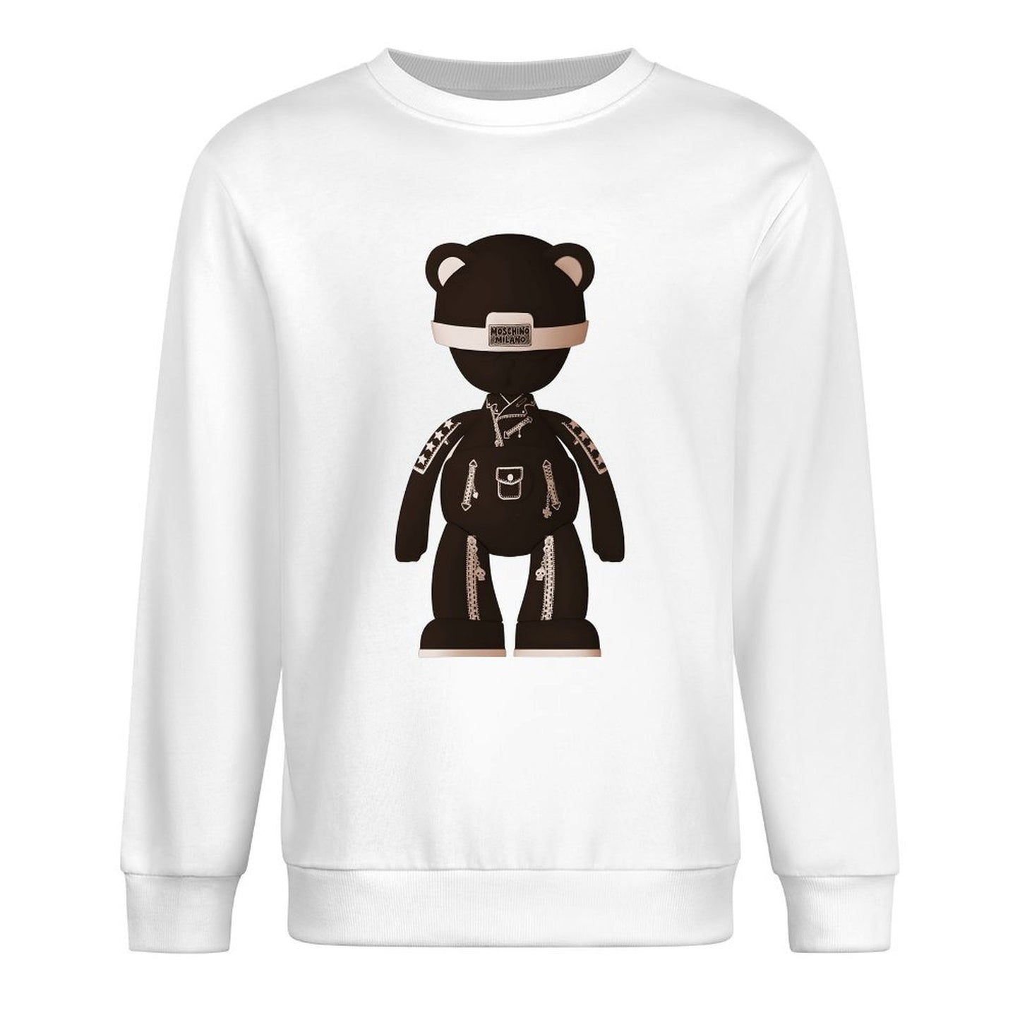 IPIB 250g Crew Neck Long Sleeve Sweatshirt Front GraphicCrew Neck Long Sleeve Sweatshirt6000125-2